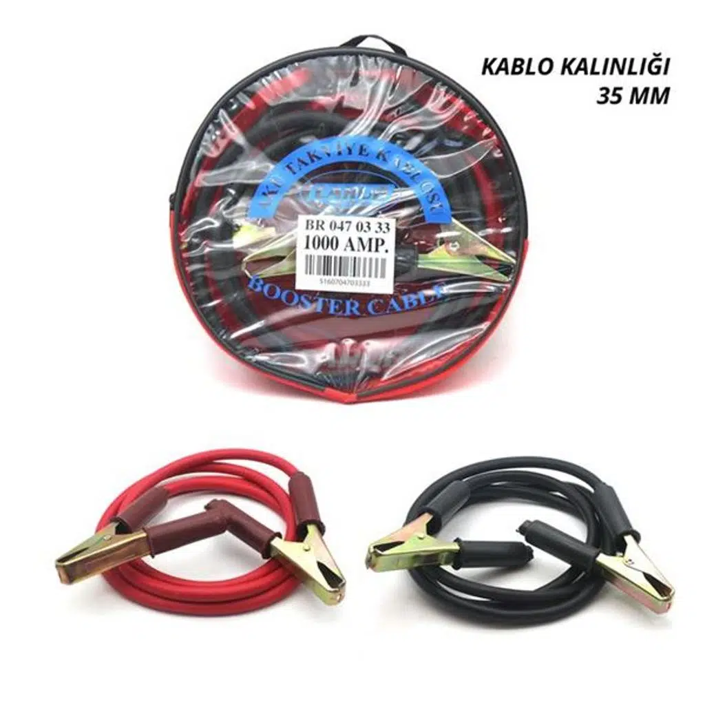 1000 AMPER 35MM AKÜ TAKVİYE SETİ ALÜMİNYUM 3.3M (1 AD )