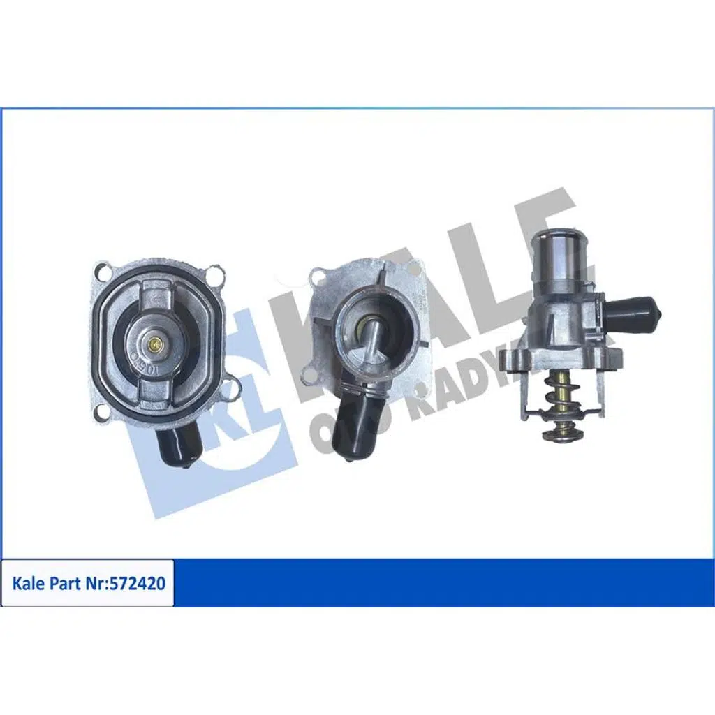(105 °C) TERMOSTAT + FLANŞ ALFA ROMEO 159 / BRERA / SPIDER - FIAT CROMA - OPEL ASTRA G / ASTRA H / I / SPIDER - FIAT CROMA - OPEL ASTRA G / ASTRA H / I (1 AD )