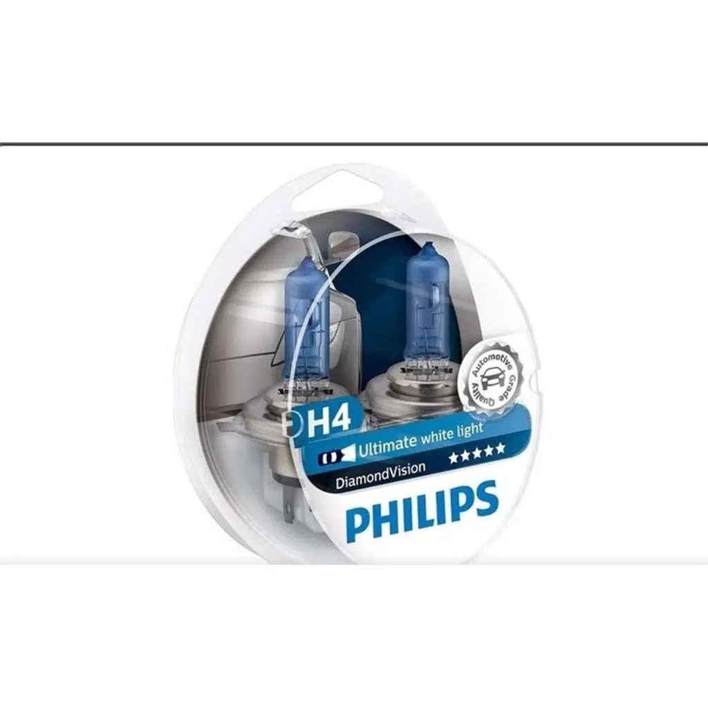 12V H4 AMPUL 60/55W (SET) ULTIMATE WHITE LIGHT 5000K (1 AD )