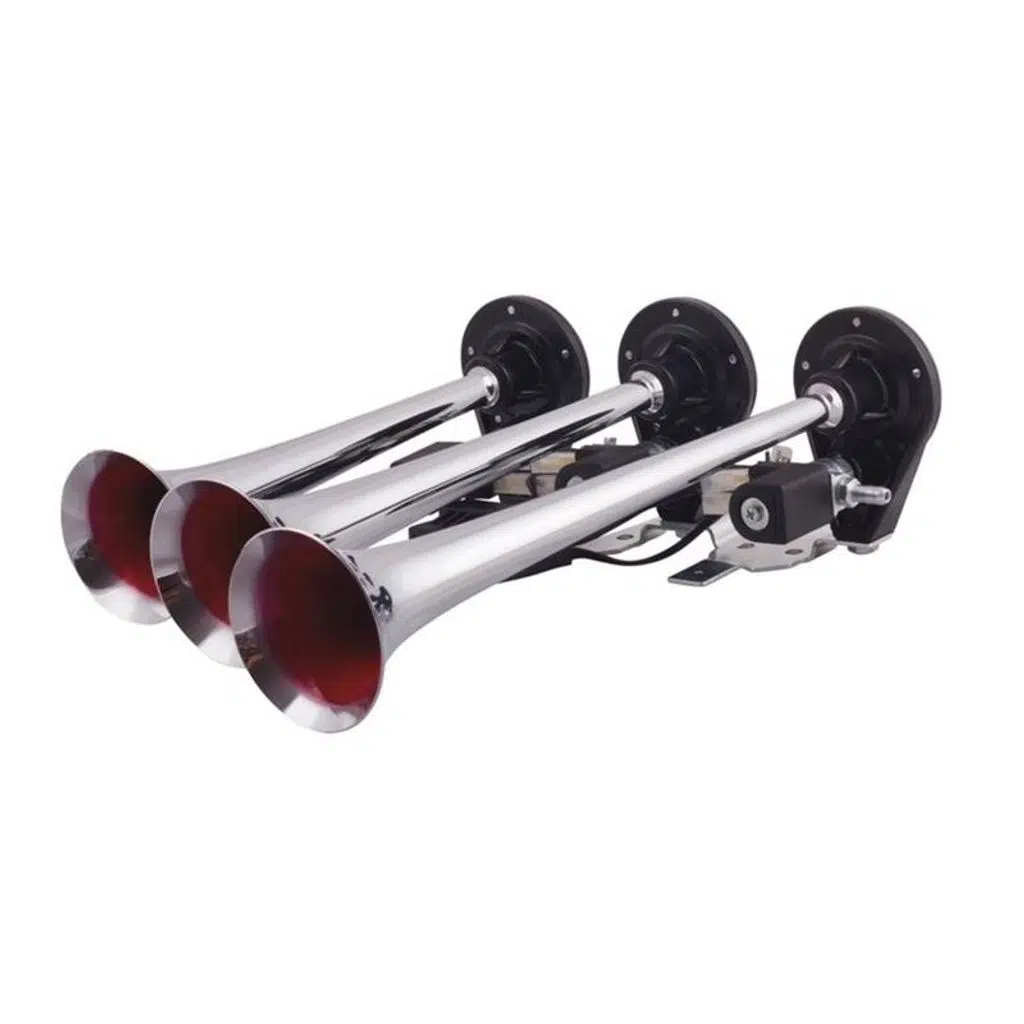 12V ÜÇLÜ DALİ DALİ KORNA KROMLU (1 AD )