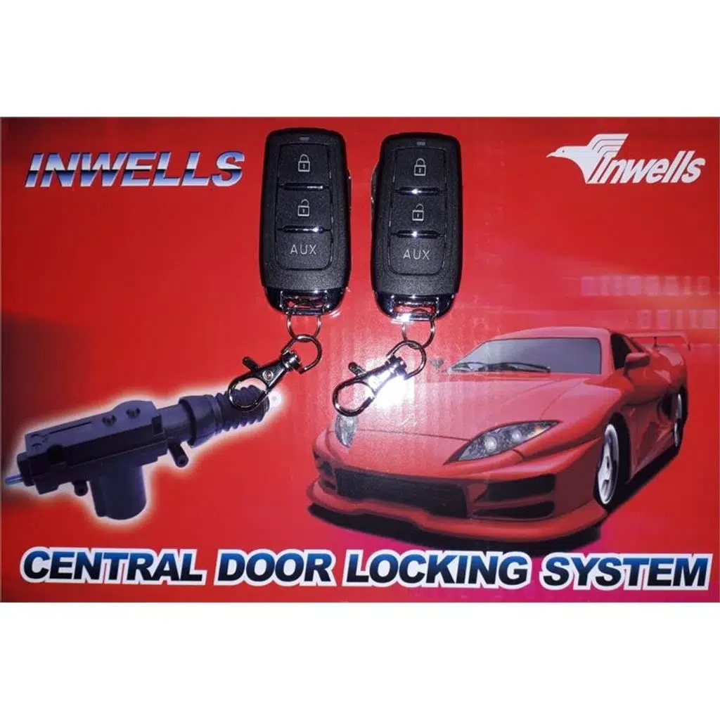 (3936 TİP) MERKEZİ KİLİT SETİ UZAKTAN KUMANDALI INWELLS (1 AD )