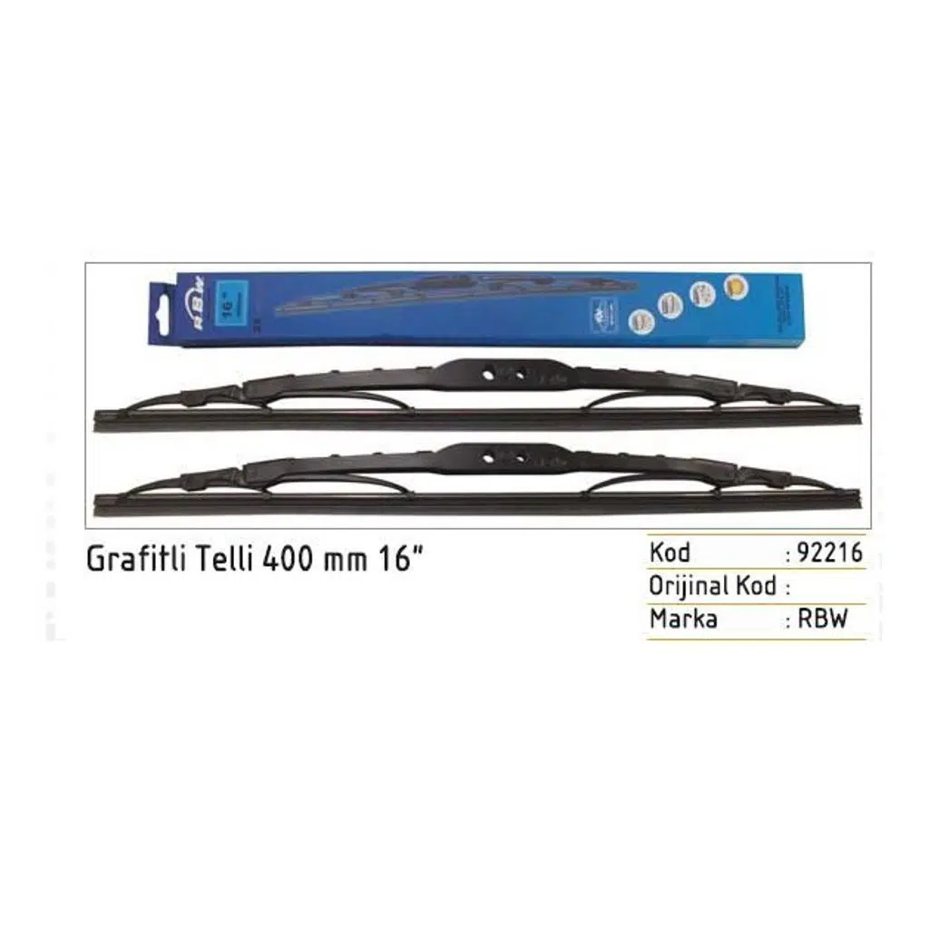400MM TELLİ GRAFİTLİ SİLECEK SÜPÜRGESİ TK (1 TK )