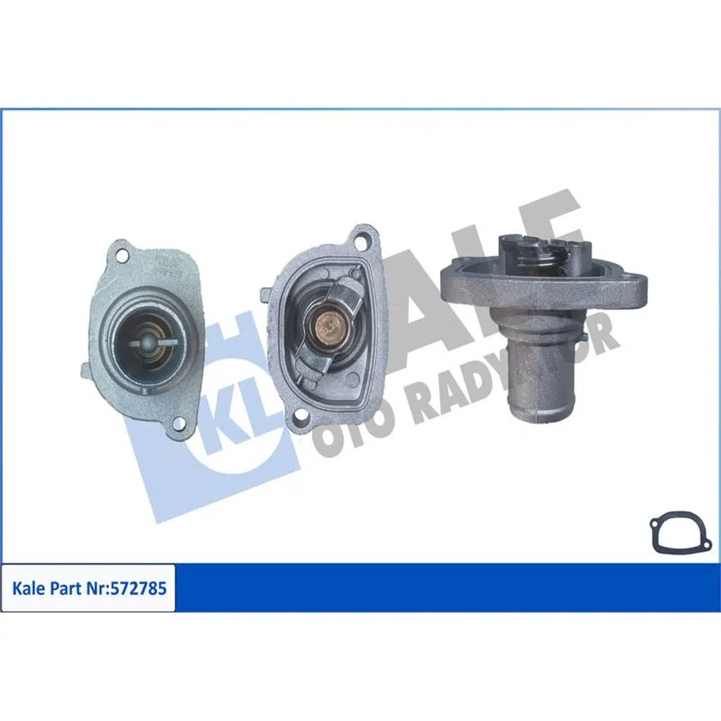 (87 °C) TERMOSTAT + FLANŞ FIAT BRAVA / BRAVO / IDEA / MAREA / PALIO / PUNTO / STILO - LANCIA MUSA / ALIO / PUNTO / STILO - LANCIA MUSA / (1 AD )