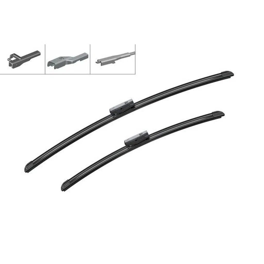 AEROTWIN SİLECEK TK 60cm+47.5cm (MUZ TİPİ)VW CADDY 04-GOLF V-VI 03-JETTA PASSAT 05- AUDI A3 06- (1 TK )