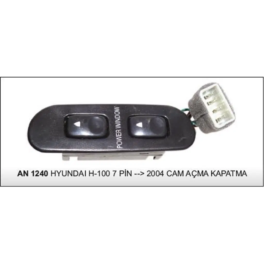 ANAHTAR CAM AÇMA H100 SOL ÇİFTLİ 1996-2004 7 PİN (1 AD )