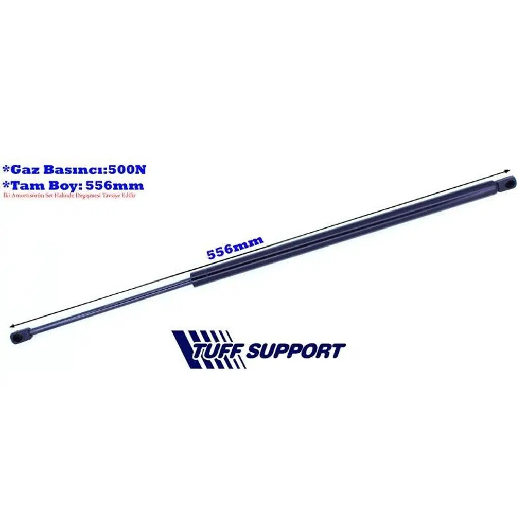 BAGAJ AMORTİSÖRÜ FORD FUSION 02- (UZUNLUK=556mm BASINÇ=500N) (2 AD )
