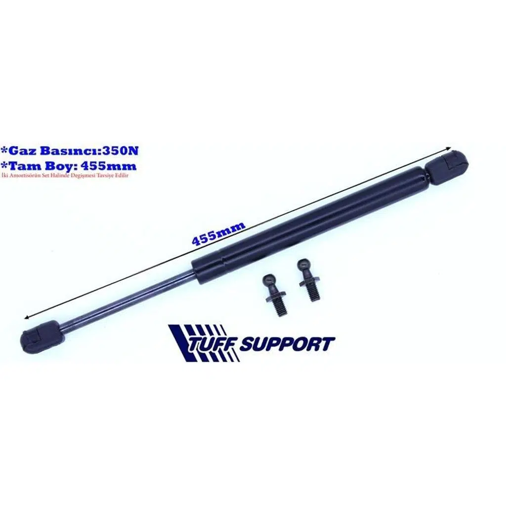 BAGAJ AMORTİSÖRÜ LADA SAMARA 88- (UZUNLUK=455mm BASINÇ=350N) (2 AD )