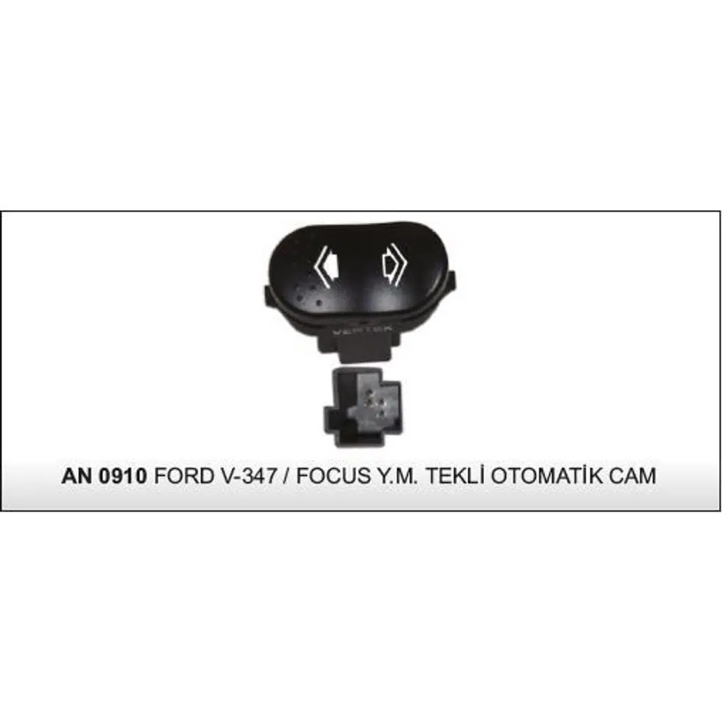 CAM KALDIRMA ANAHTARI TEKLİ SOL FORD TRANSIT V347 06- FOCUS (KISA TABAN) (1 AD )