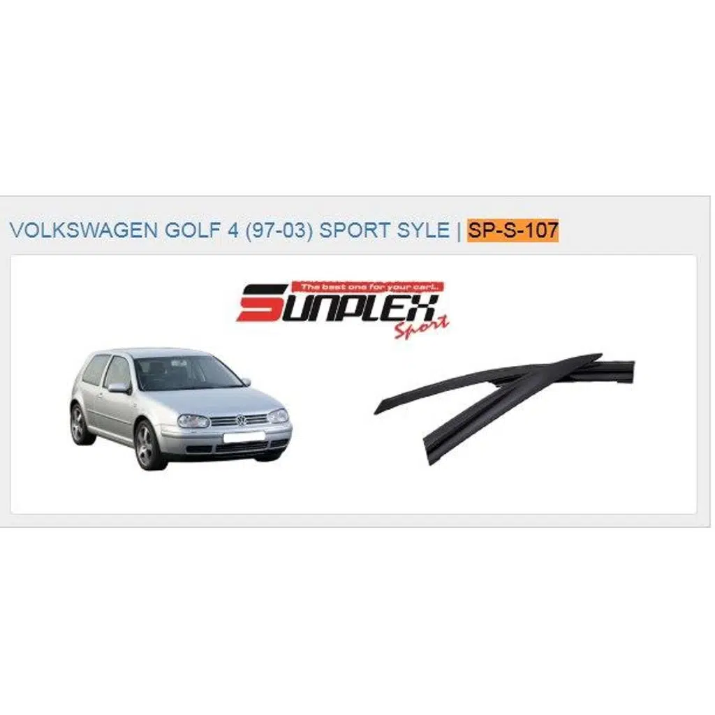 CAM RÜZGARLIĞI VW GOLF 4 1997-2003 ÖN-ARKA SPORT STYLE (1 TK )
