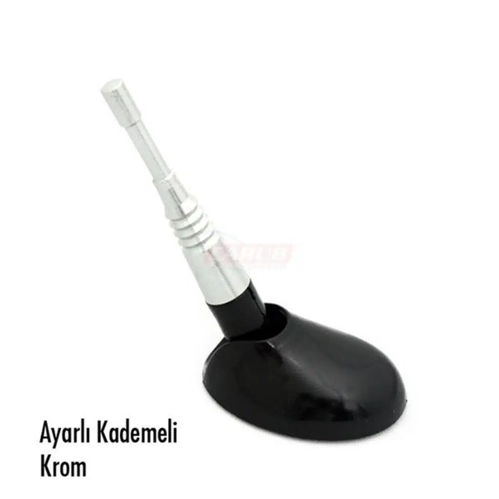 CARUB ANTEN SÜS AYARLI KADEMELİ KROM (1 AD )