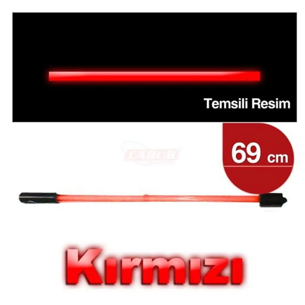 CARUB LAMBA NEON 12V 69CM TÜP TİP KIRMIZI (1 AD )