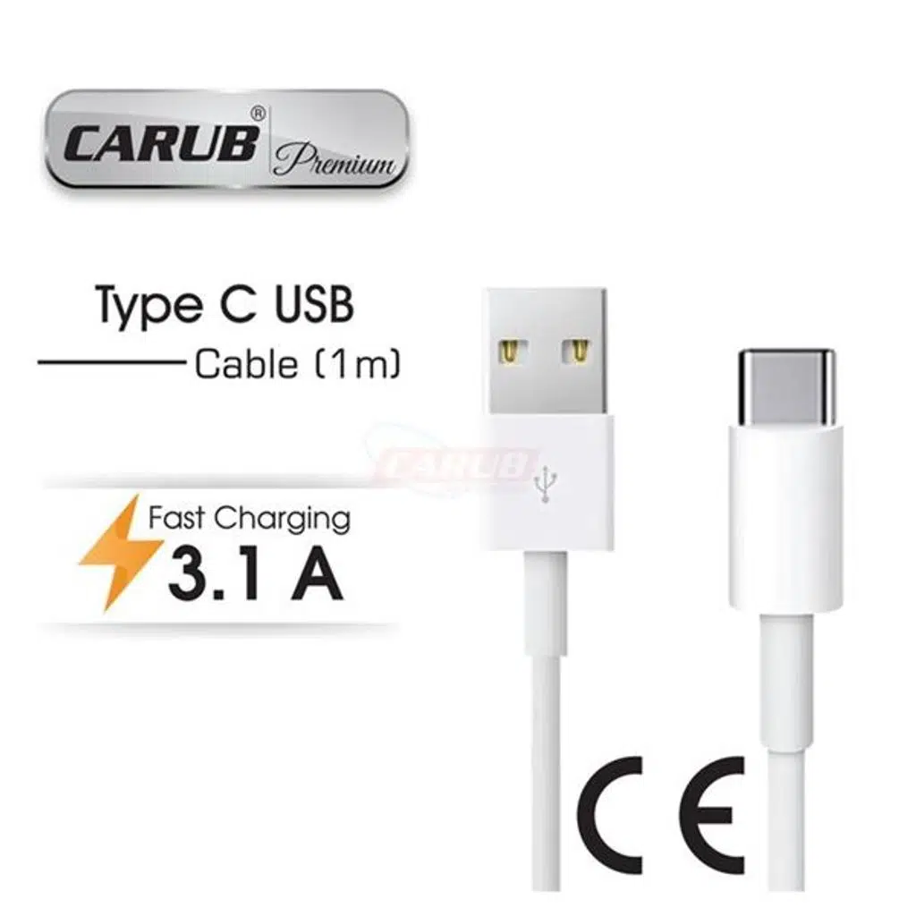CARUB ŞARZ KABLOSU USB TYPE C 1MT (1 AD )