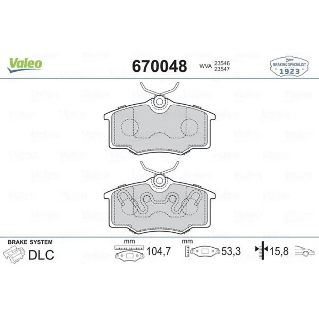 DİSK FREN BALATASI (ÖN) OPEL CORSA 1.4/1.7D 99>03 (1 TK )