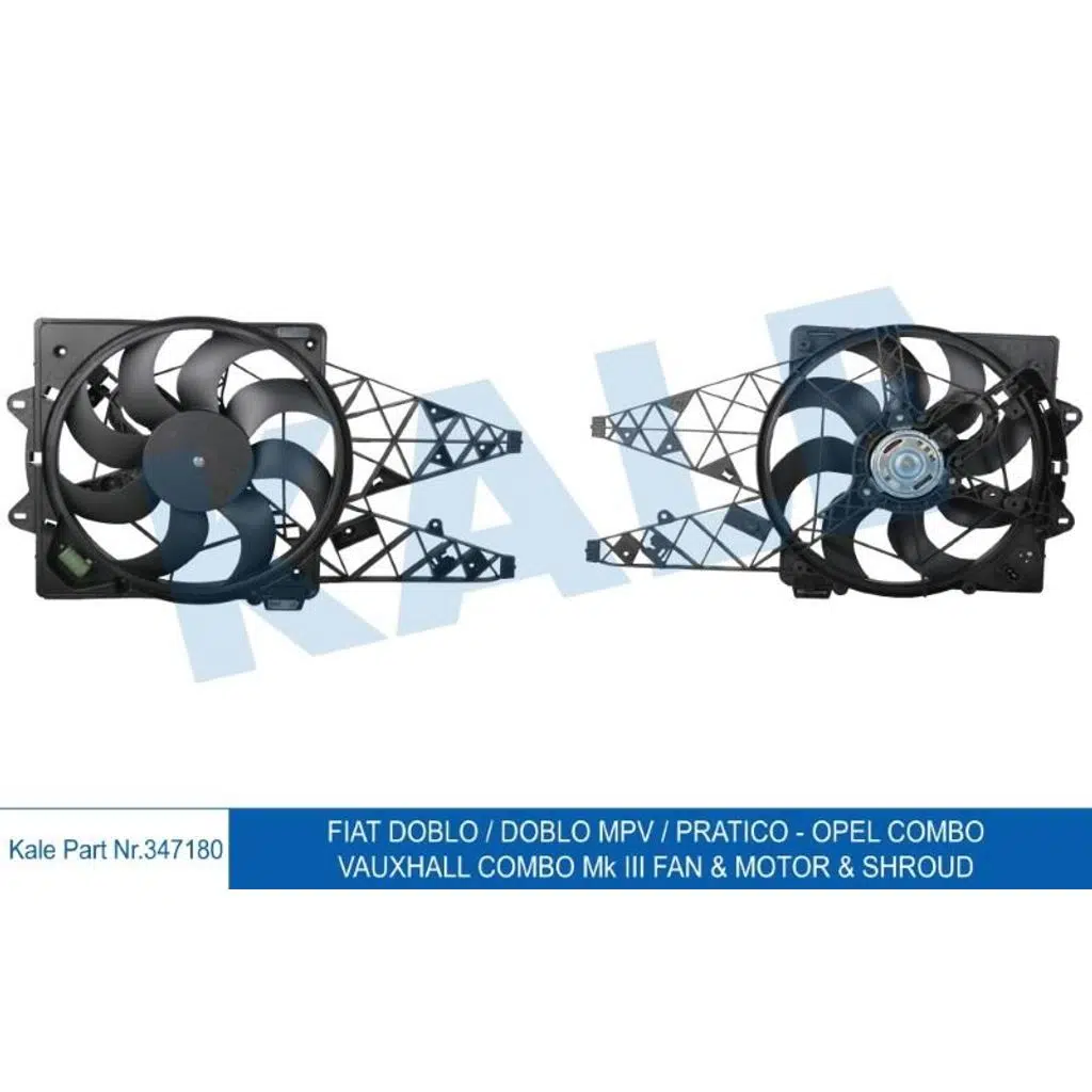 FAN MOTORU DAVLUMBAZLI FIAT DOBLO III 1.6 MULTİJET (1 AD )