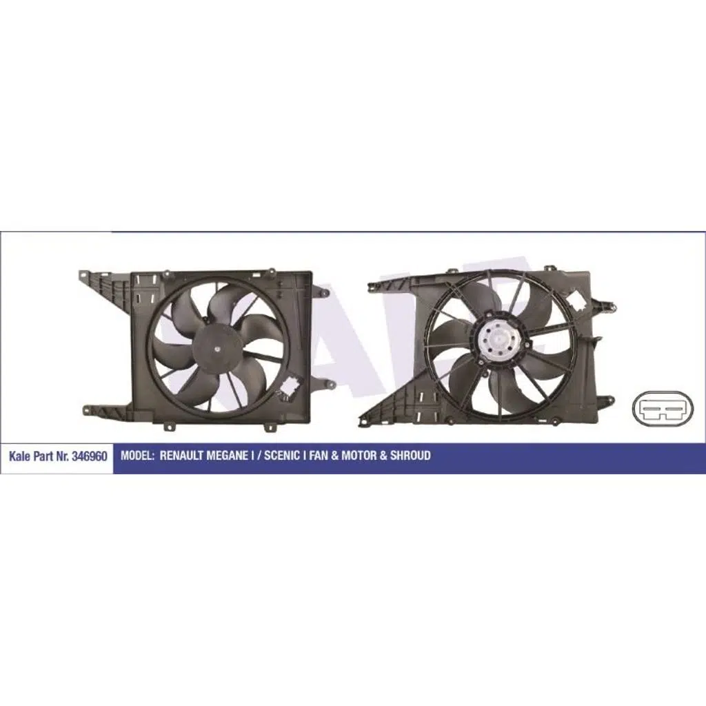 FAN MOTORU DAVLUMBAZLI RENAULT MEGANE I/SCENIC I (1 AD )