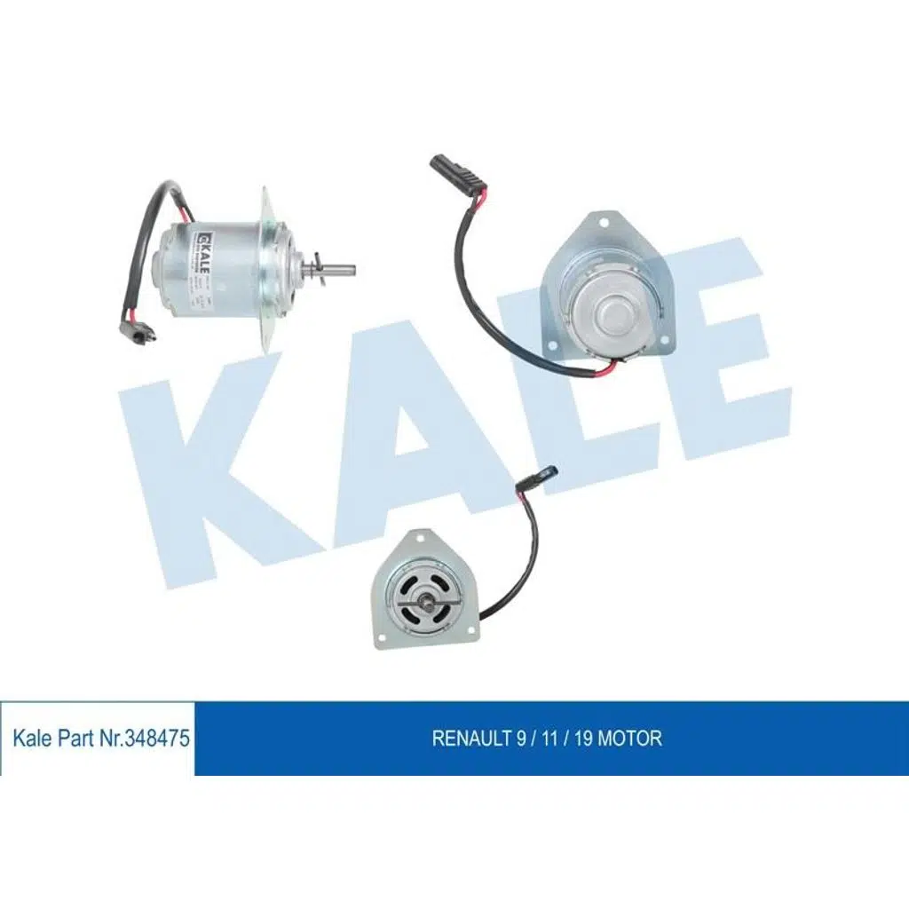 FAN MOTORU MOTOR RENAULT R9 / R11 / R19 KABLOLU (1 AD )