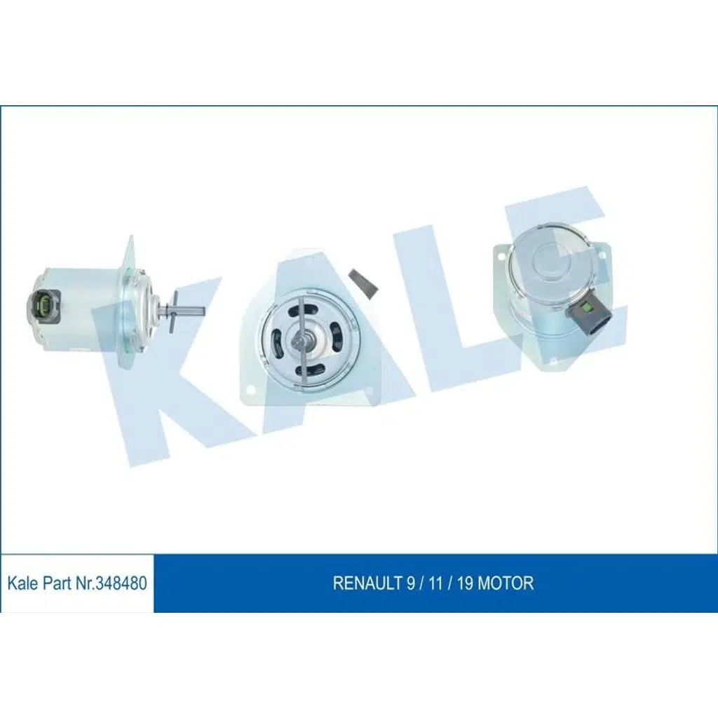 FAN MOTORU MOTOR RENAULT R9 / R11 / R19 SOKETLİ 59613 - INW038021- RFM1530 (1 AD )