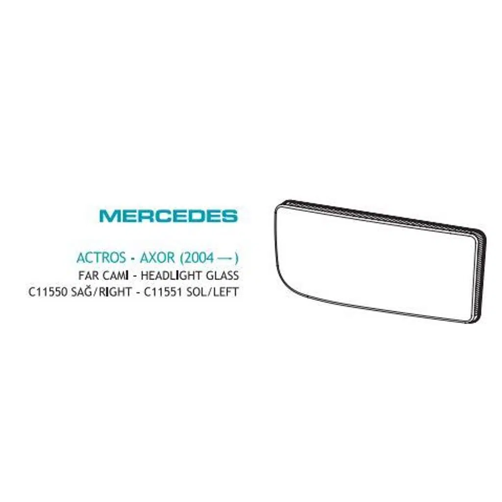 FAR CAMI MERCEDES SAĞ ACTROS (1 AD )