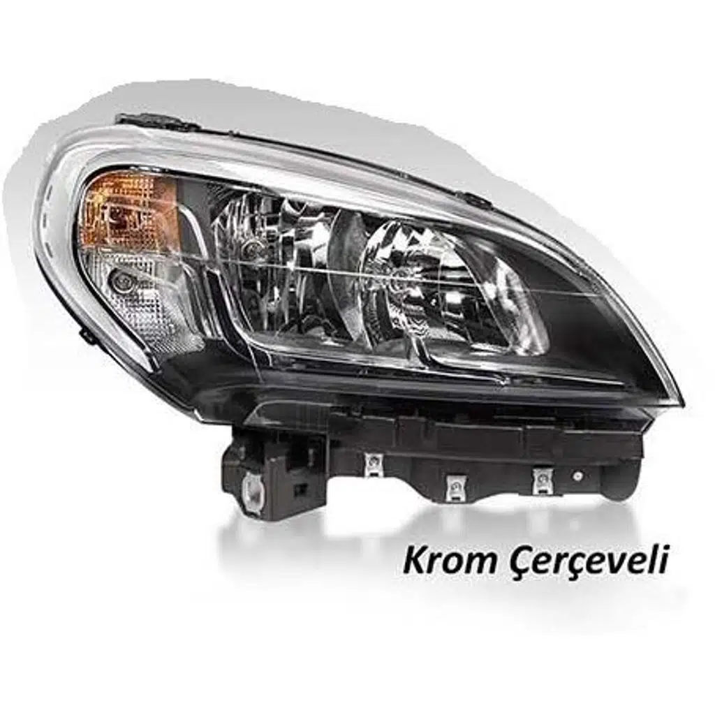 FAR MOTORLU KROM ÇERÇEVELİ SOL FIAT DOBLO (2015? ) (1 AD )