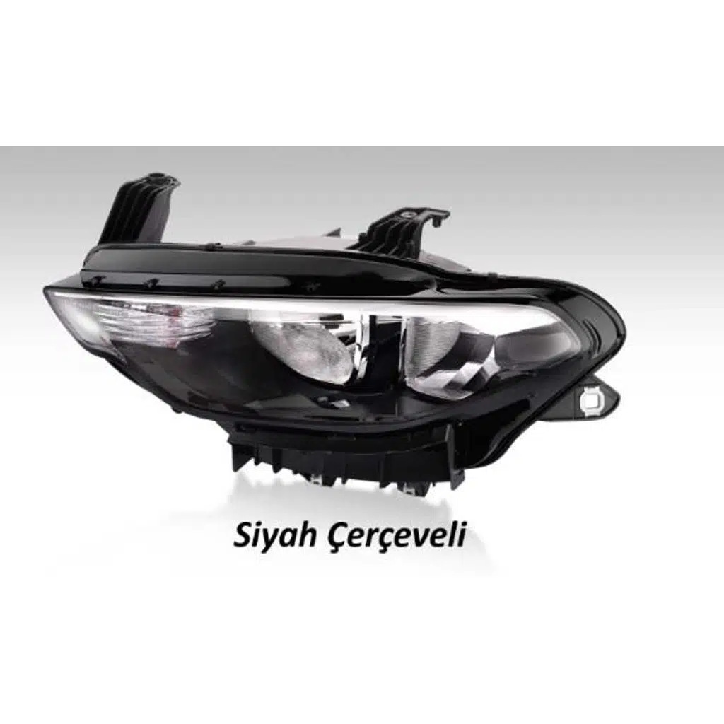 FAR MOTORLU SOL FIAT EGEA SİYAH ÇERÇEVELİ (1 AD )