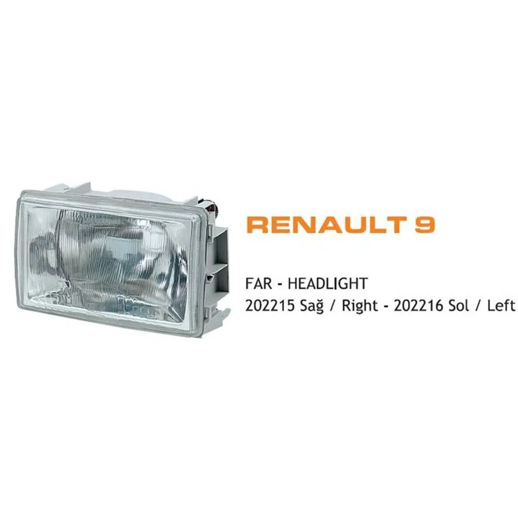 FAR RENAULT R9 SOL 1981-1984 (1 AD )