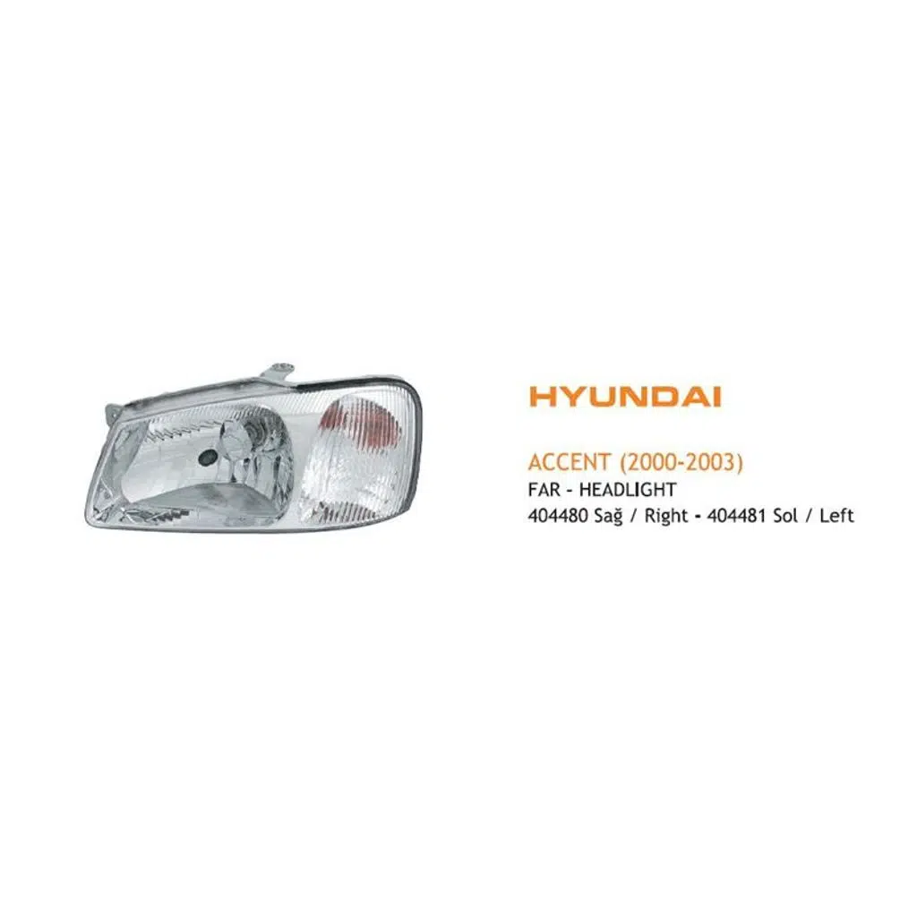 FAR SOL MANUEL HYUNDAI ACCENT (2000-2003) (1 AD )
