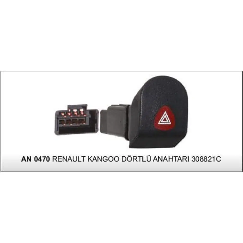 FLAŞÖR ANAHTARI RENAULT KANGOO 10904 - AN757- AN0470 (1 AD )