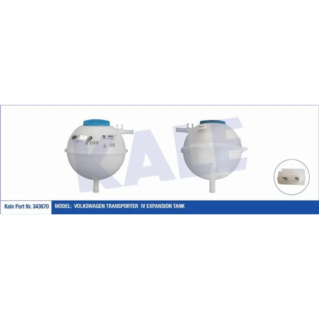 GENLEŞME TANKI (RADYATÖR EK DEPO) KAPAKLI VW TRANSPORTER IV (1 AD )