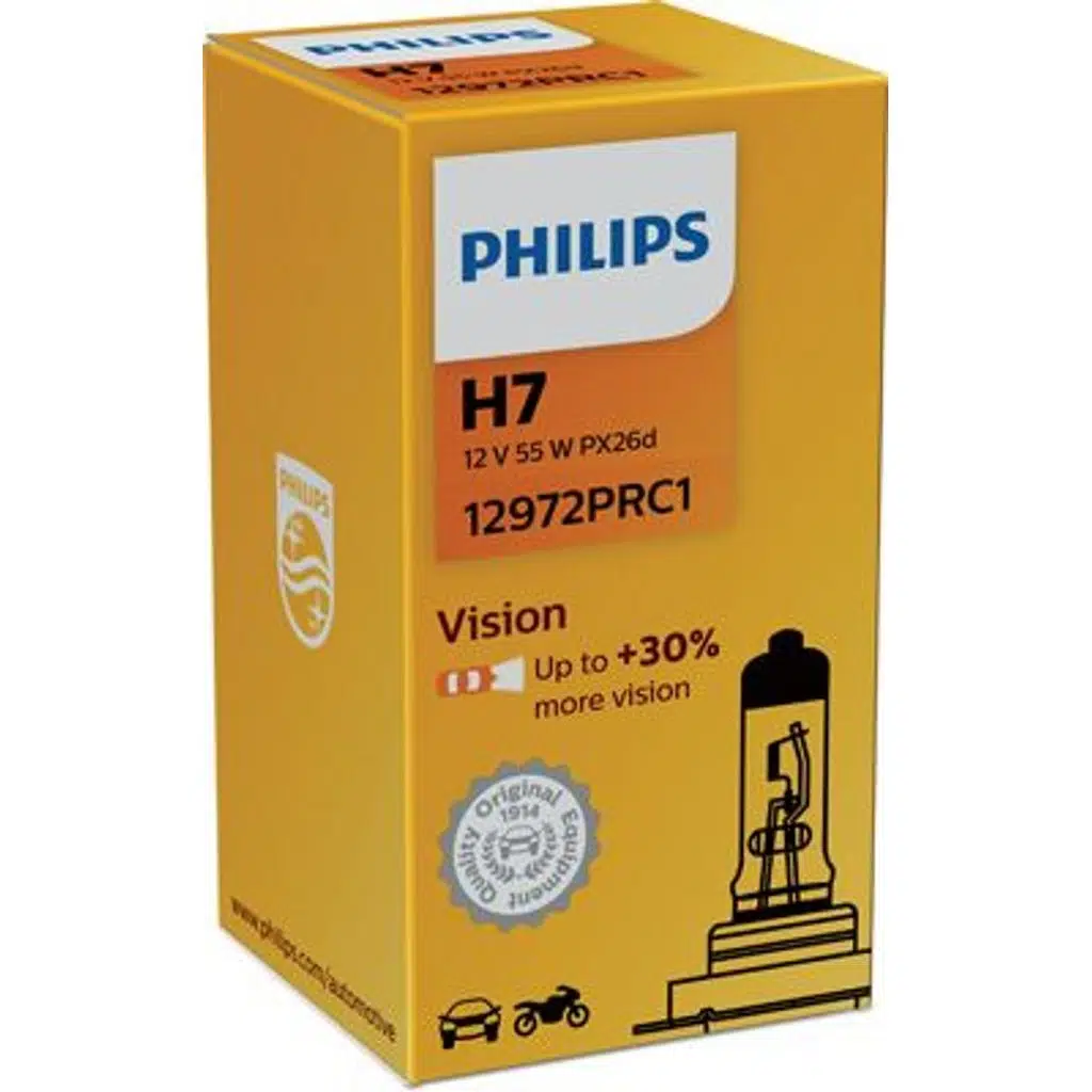 H7 12V AMPUL 55W + %30 FAZLA IŞIK (2 AD )