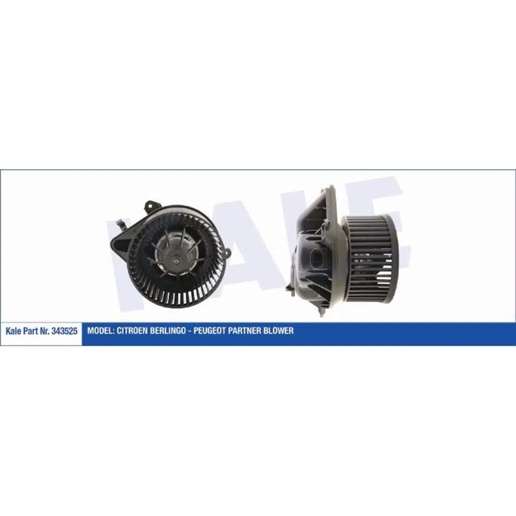 KALORİFER MOTORU (BLOWER) 12V PEUGEOT PARTNER / CITROEN BERLINGO (DW8B) (1 AD )