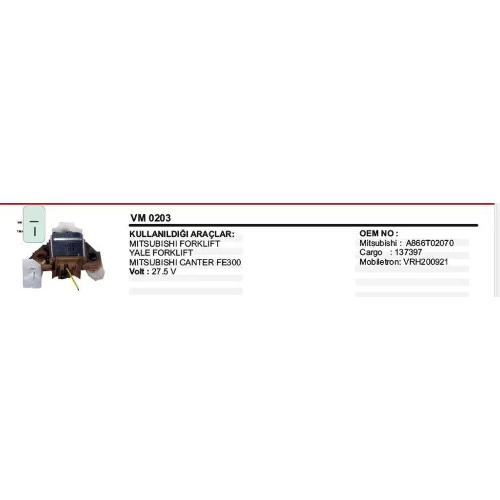 KONJEKTÖR FORKLIFT 24V (1 AD )
