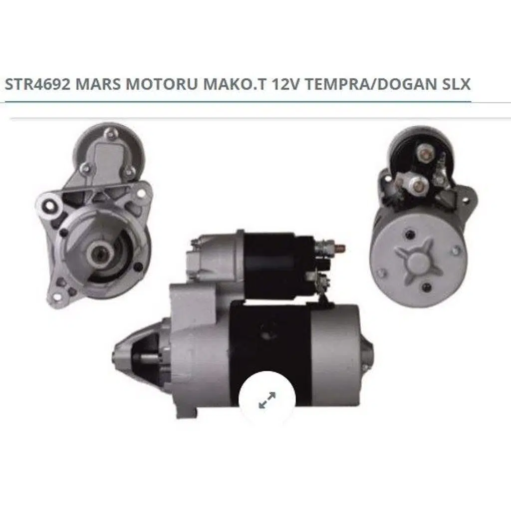 MARŞ MOTORU 12V FIAT TEMPRA/DOĞAN SLX DKŞ 223101 MAKO TİP (1 AD )