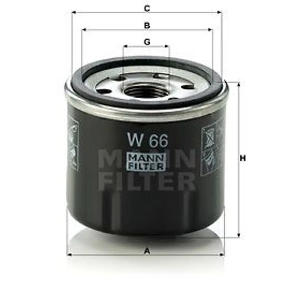 P4025 YAG FILTRESI P4025 RENAULT CLIO2 CLIO3 TWINGO KANGOO MODUS 1.2 16V D4F (1 AD )