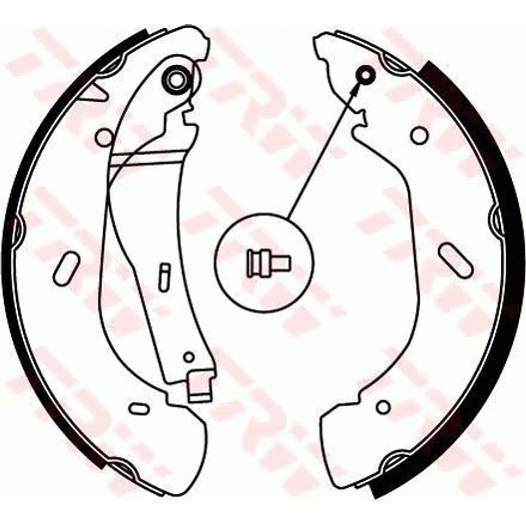 PABUÇLU FREN BALATASI ARKA FORD TRANSIT 2000 - 2006 (1 TK )