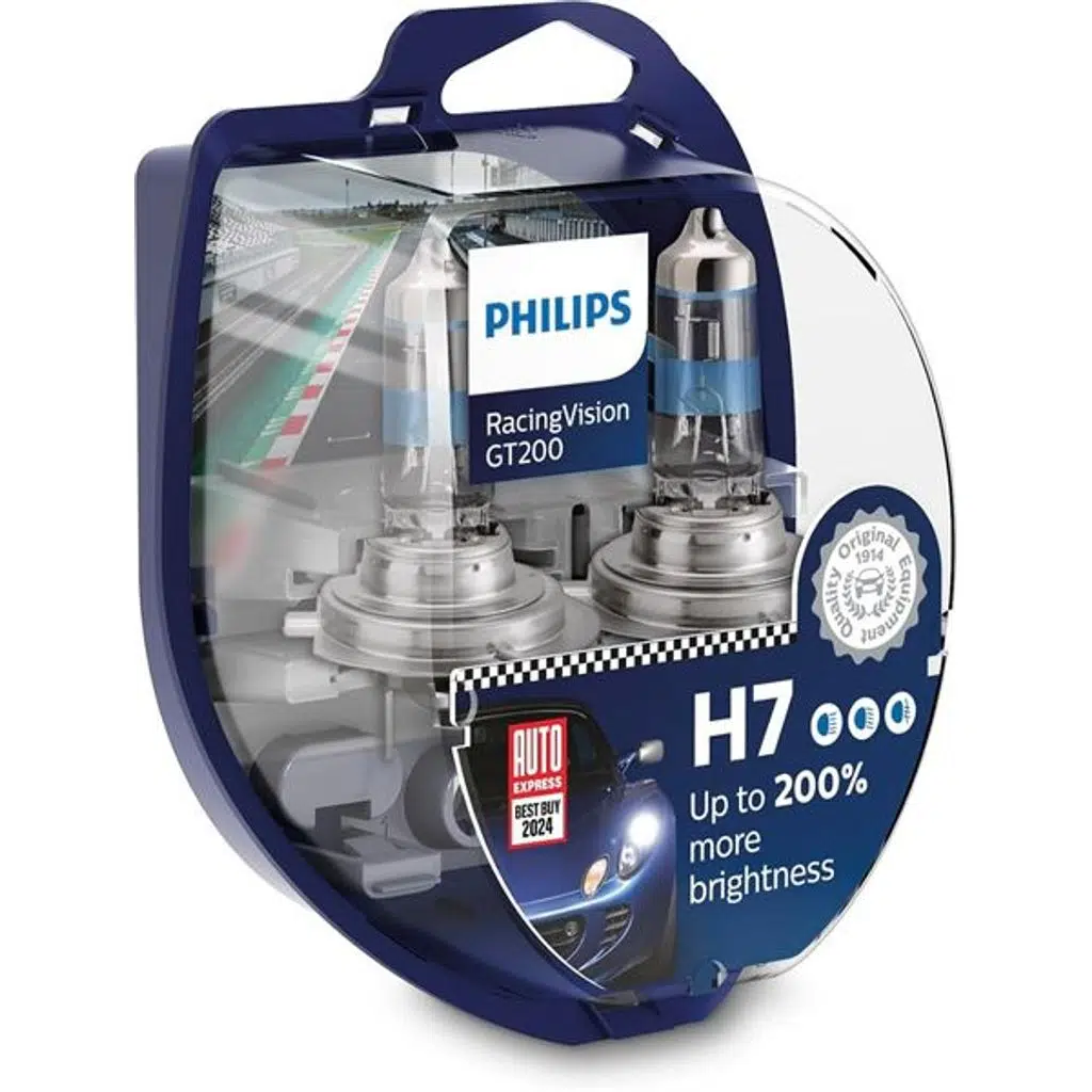 PHILIPS RACING VISION H7 12V 55W + %200 FAZLA IŞIK (1 AD )