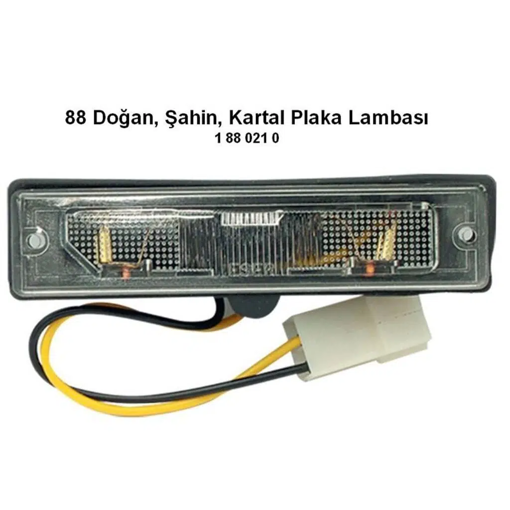 PLAKA LAMBA FIAT DKŞ 88 SLX (1 AD )