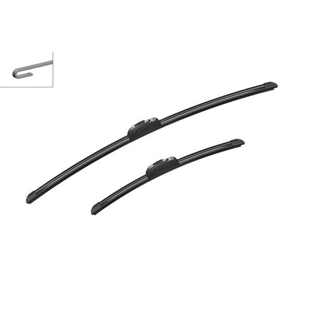 SİLECEK SETI AEROTWIN 650 400MM AR653S 206 TOYOTA COROLLA AURIS HYUNDAI ACCENT BLUE (1 TK )