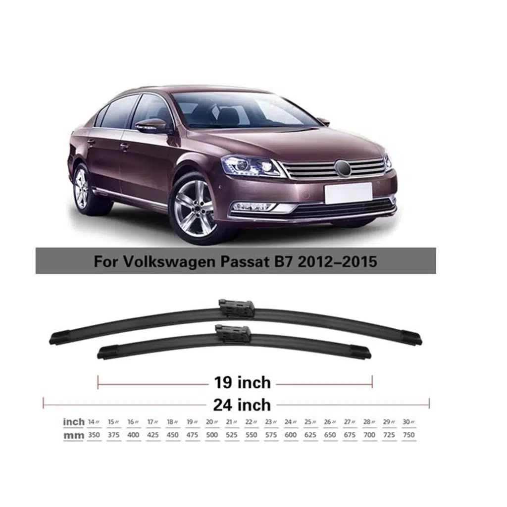 SİLECEK SÜPÜRGESİ MUZ (TK) 60-48CM VW CC JETTA IV PASSAT 11- GOLF IV CABRIO SKODA OCTAVIA KODIAQ (1 TK )
