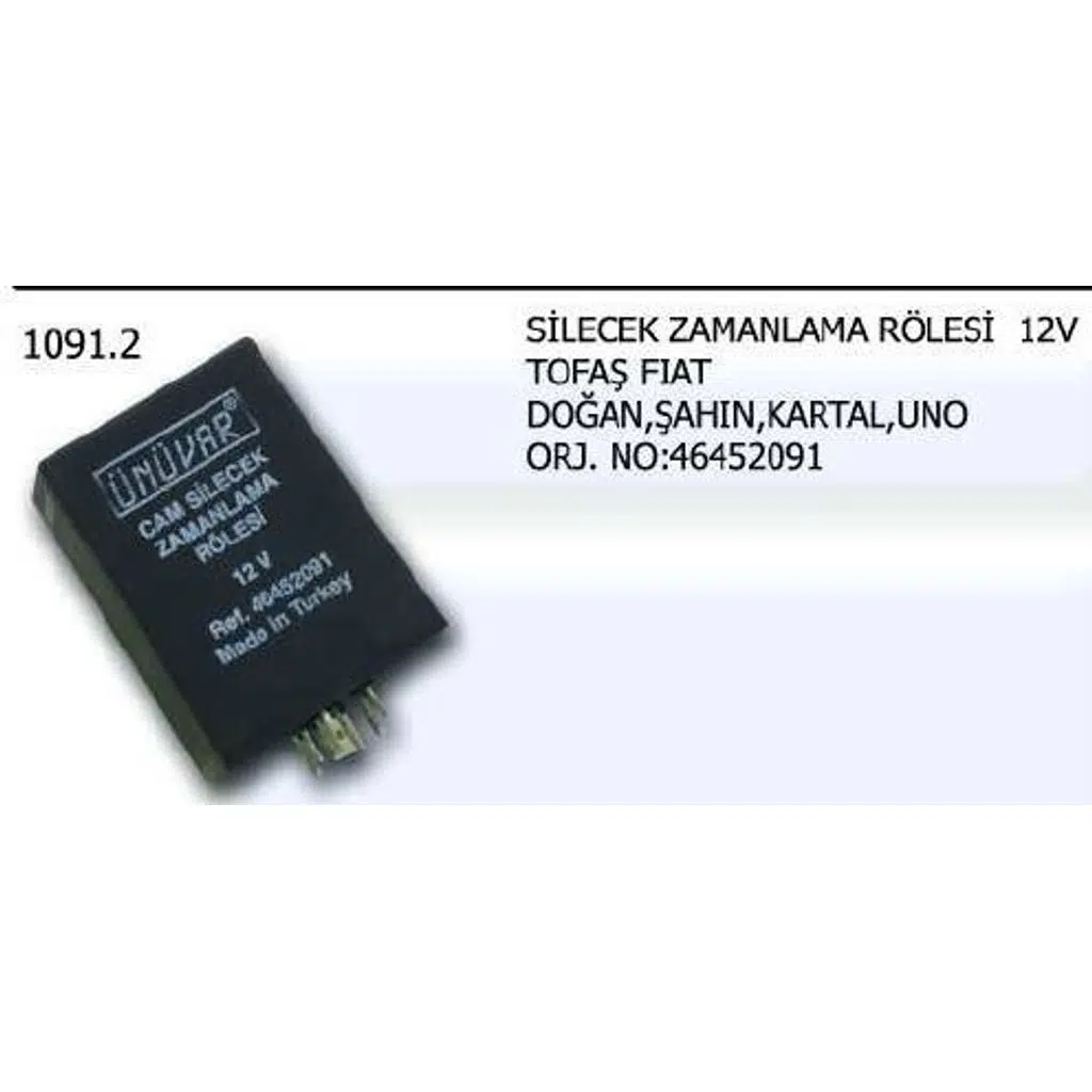 SİLECEK ZAMANLAMA ROLESİ 12V DKŞ FIAT UNO 46452091 (1 AD )