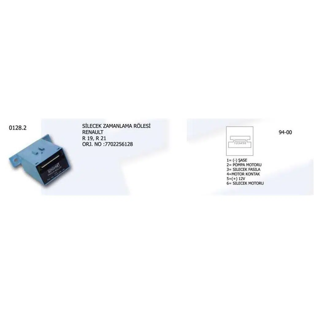 SİLECEK ZAMANLAMA ROLESİ RENAULT R19/R21 7702256128 (1 AD )